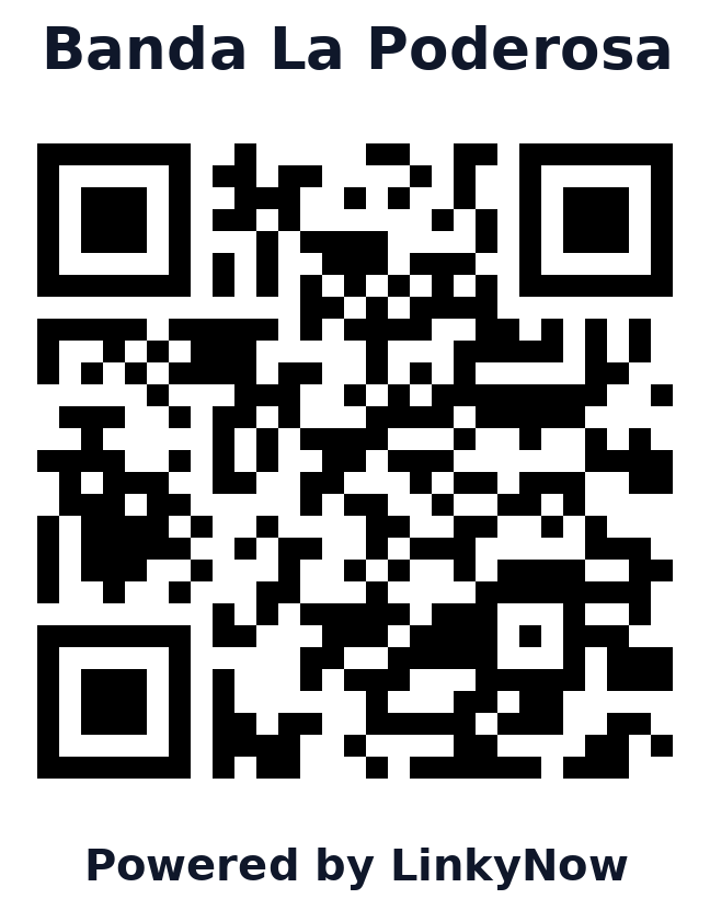 Código QR de Banda La Poderosa