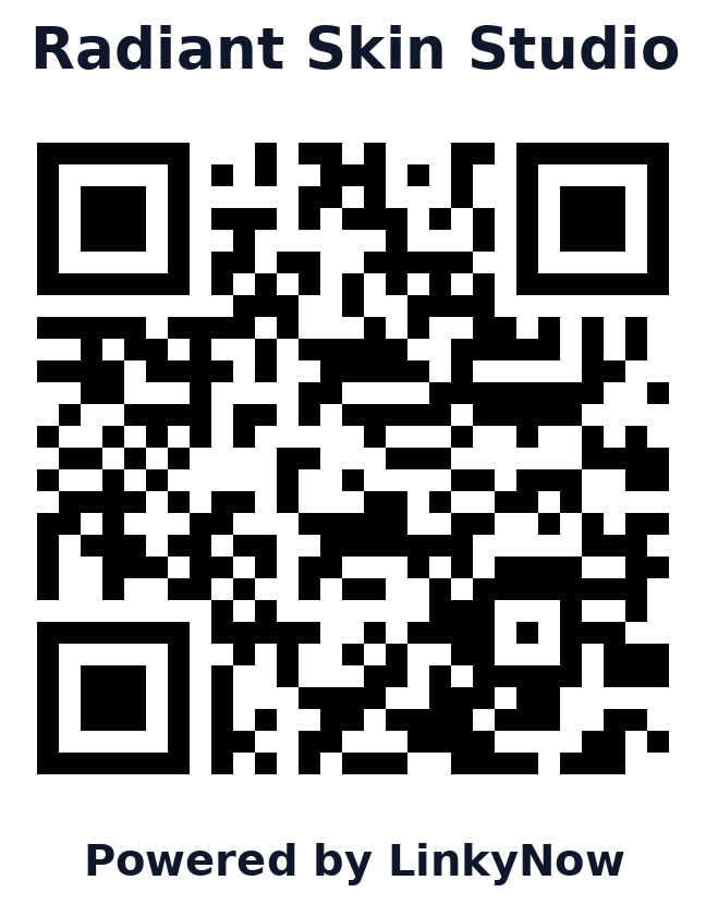 Código QR de Radiant Skin Studio