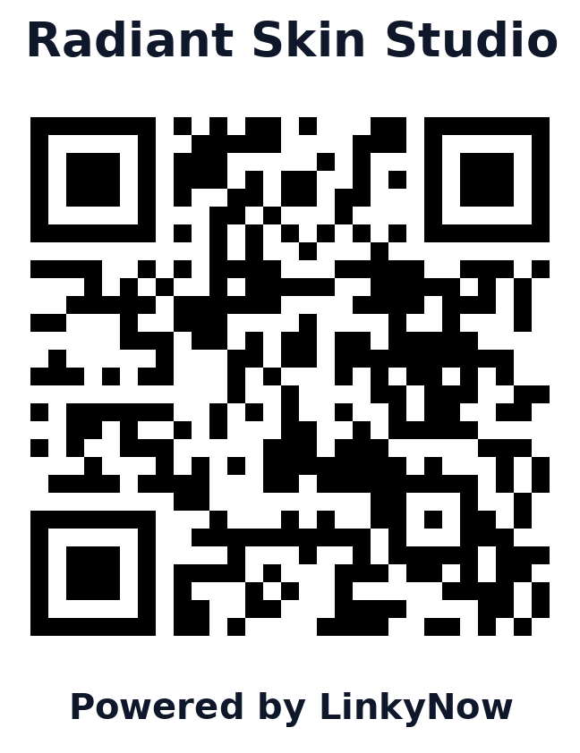 Código QR de Radiant Skin Studio