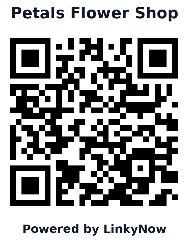 Código QR de Petals Flower Shop