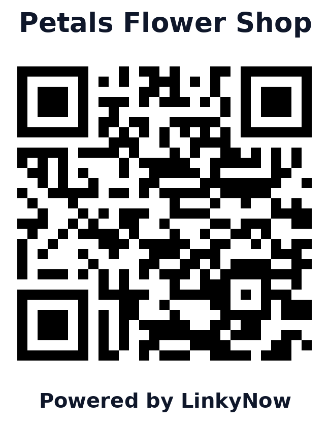 Código QR de Petals Flower Shop