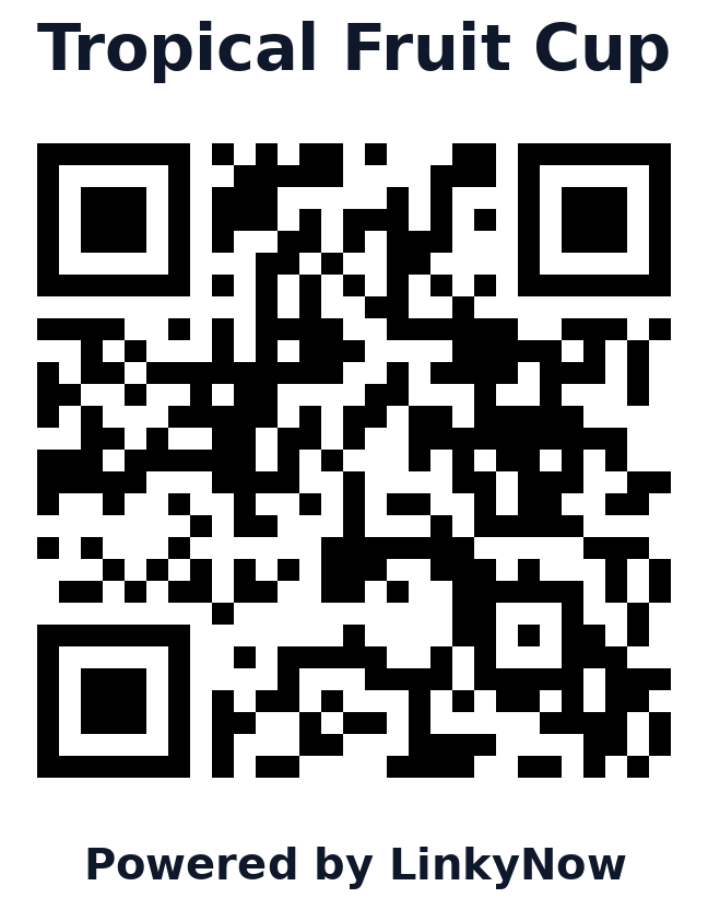 Código QR de Tropical Fruit Cup