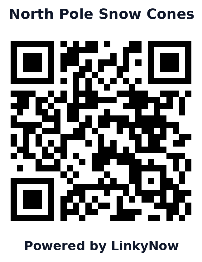 Código QR de North Pole Snow Cones
