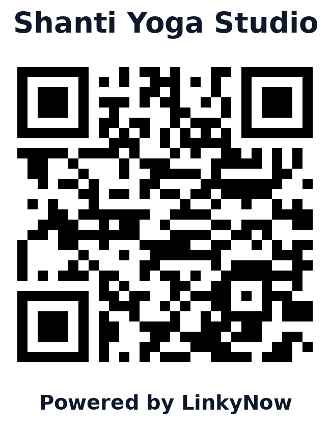 Código QR de Shanti Yoga Studio