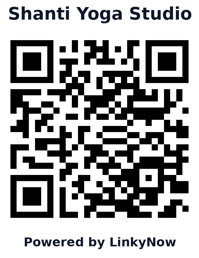 Código QR de Shanti Yoga Studio